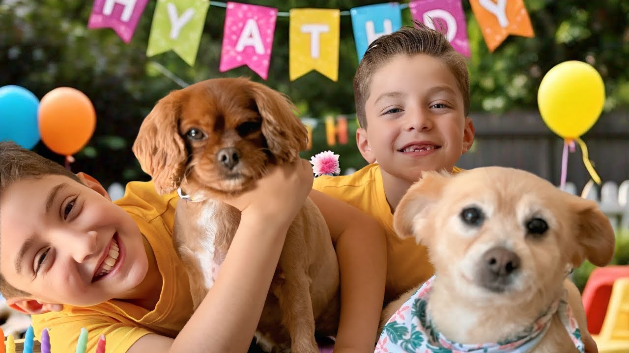 Coolest Dog Birthday Party for Kids 🐶 Learn About Dogs and Pet Care 🐩  Fun Puppy Celebration