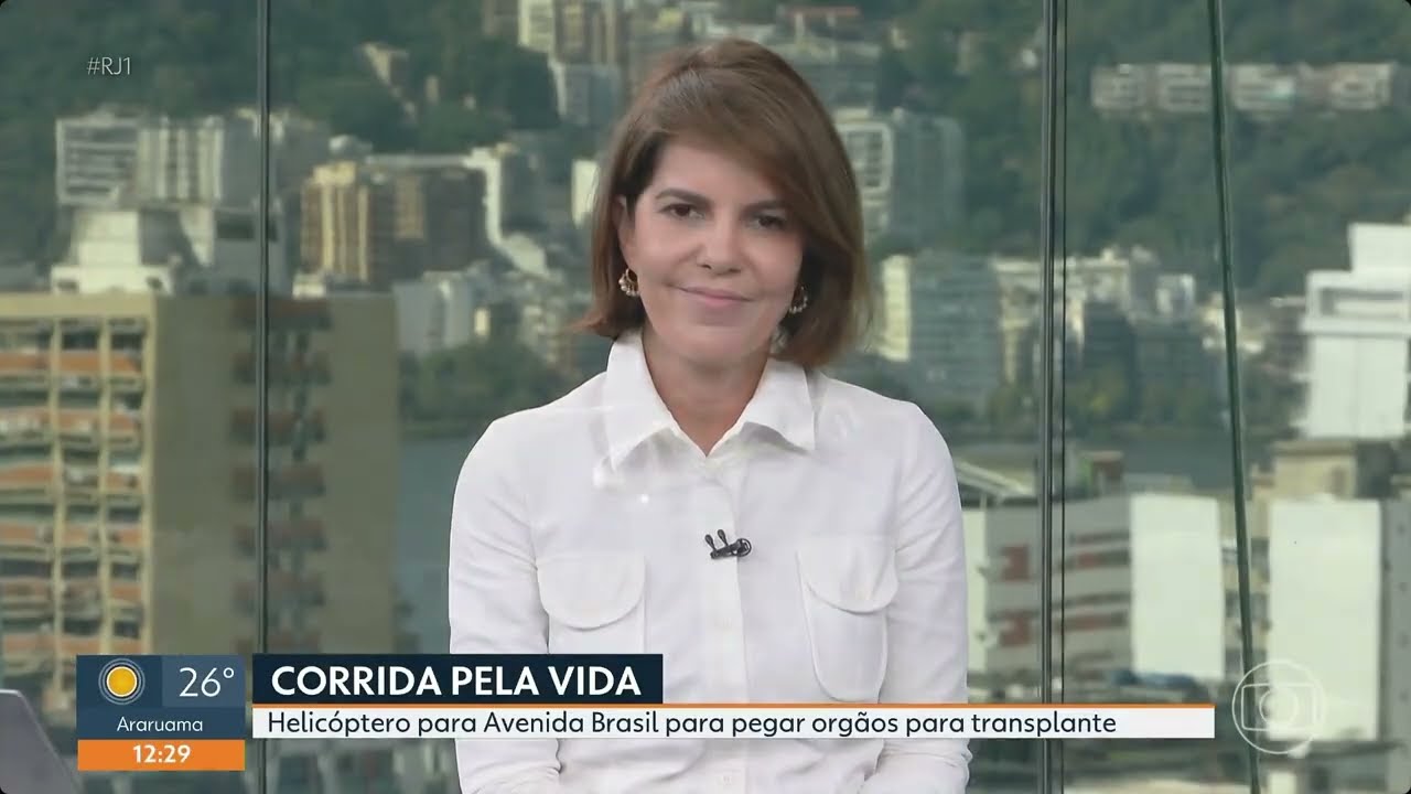 Helicóptero da SES-RJ Realiza Transporte de Órgãos na Avenida Brasil