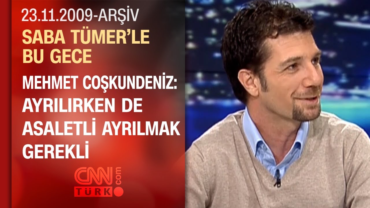 Mehmet Coşkundeniz: Bazı kadınlar aldatmanın üzerini kapatıyor - Saba Tümer'le Bu Gece - 23.11.2009