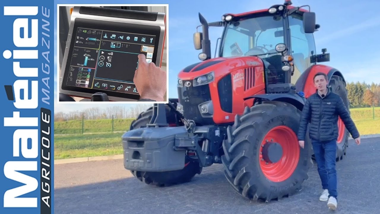 Séquences de bout de champ Kubota | Vesoul Agrocampus