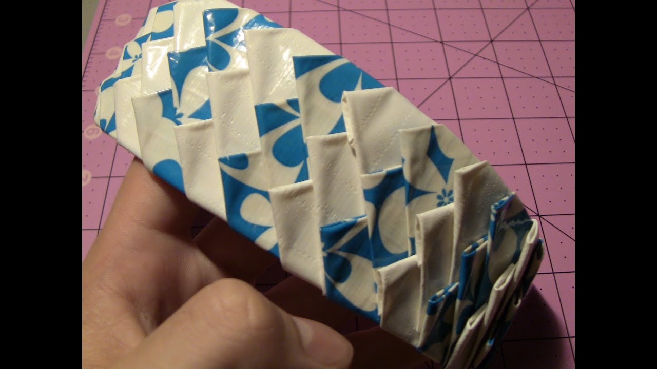 How to make a Duct tape Flower Petal Bracelet!