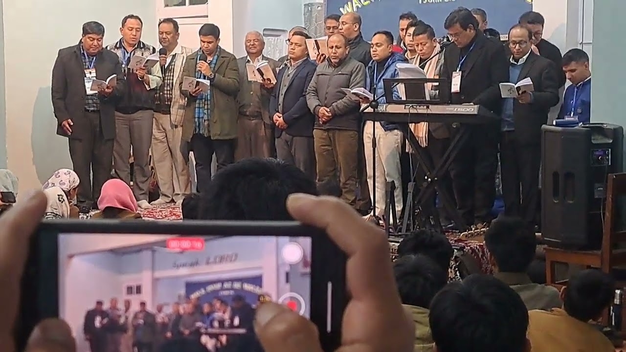 Youth Camp 2026 El-Shaddai Kalimpong farewell song by Counsellors 