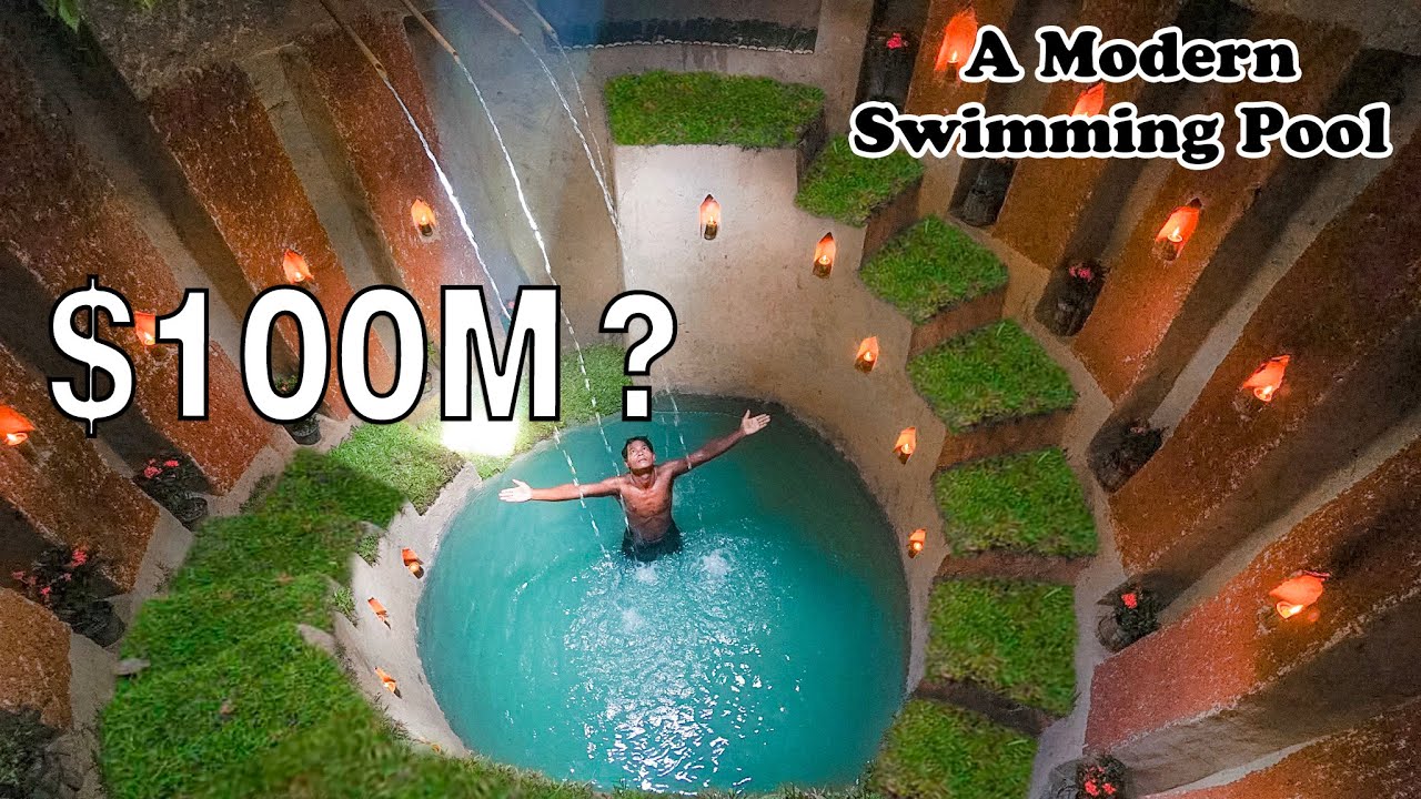 How To Build The Most Modern Underground Swimming Pools with Underground House