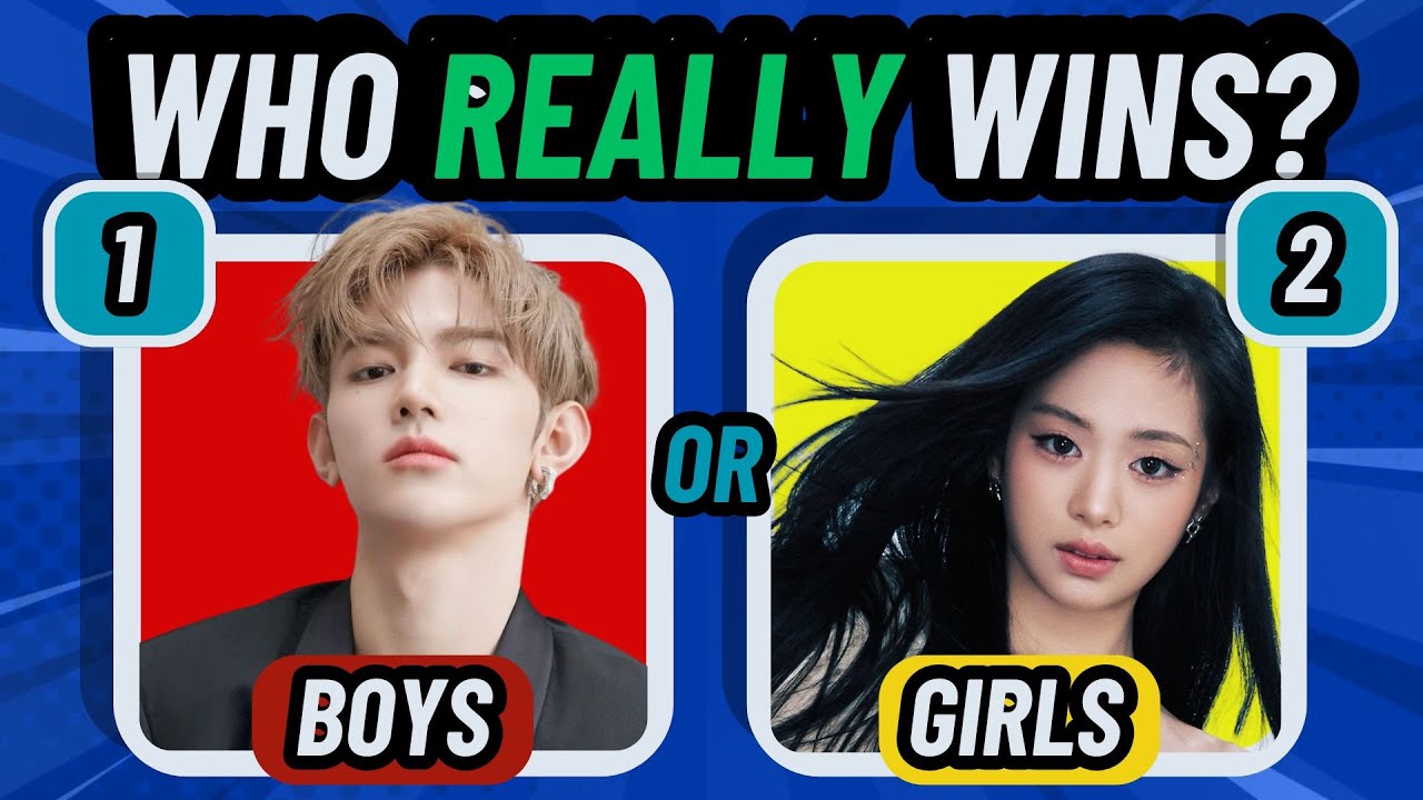 SAVE ONE KPOP IDOL : BOYS vs. GIRLS 👦👧 | QUIZ KPOP GAMES 2024