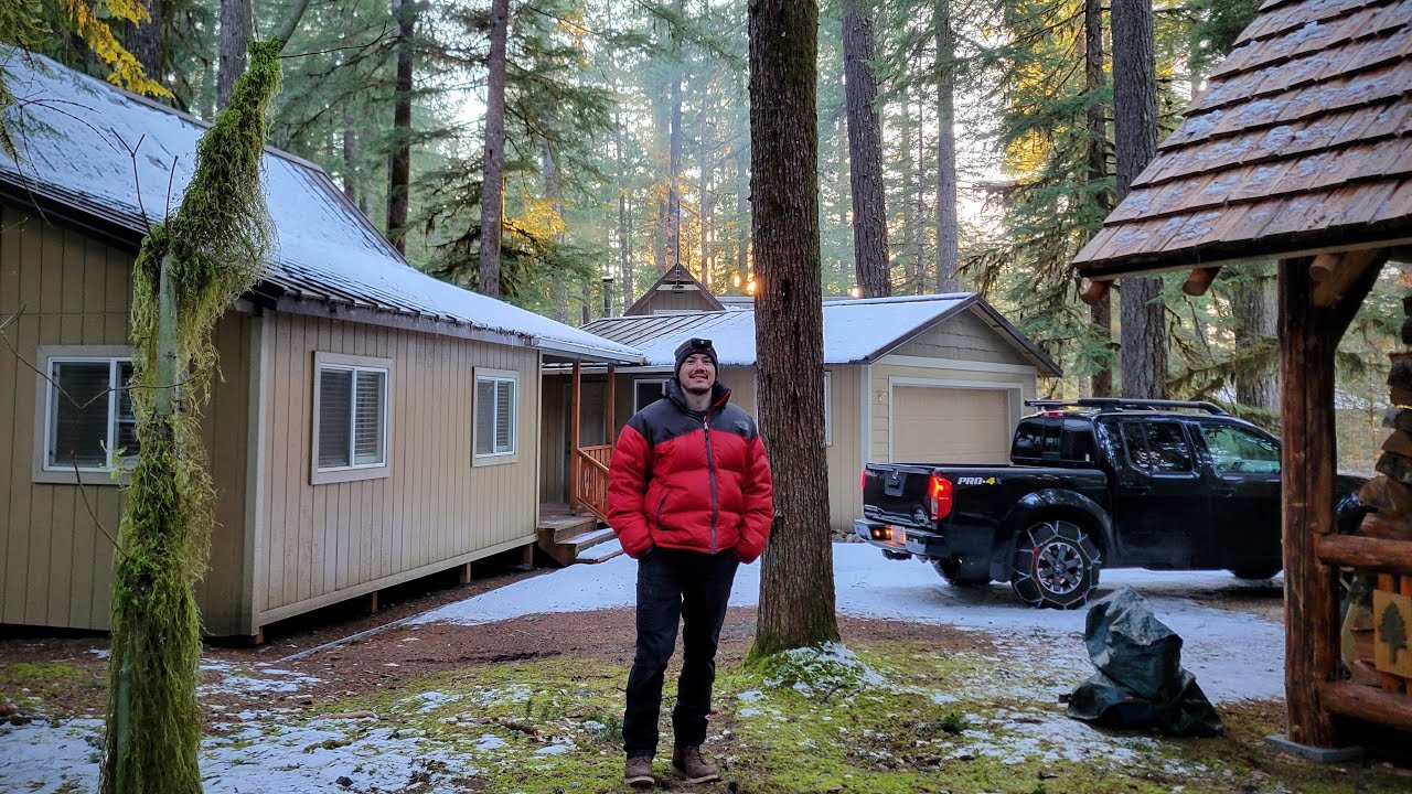 3 Cold Winter Days at My Cabin in the Woods