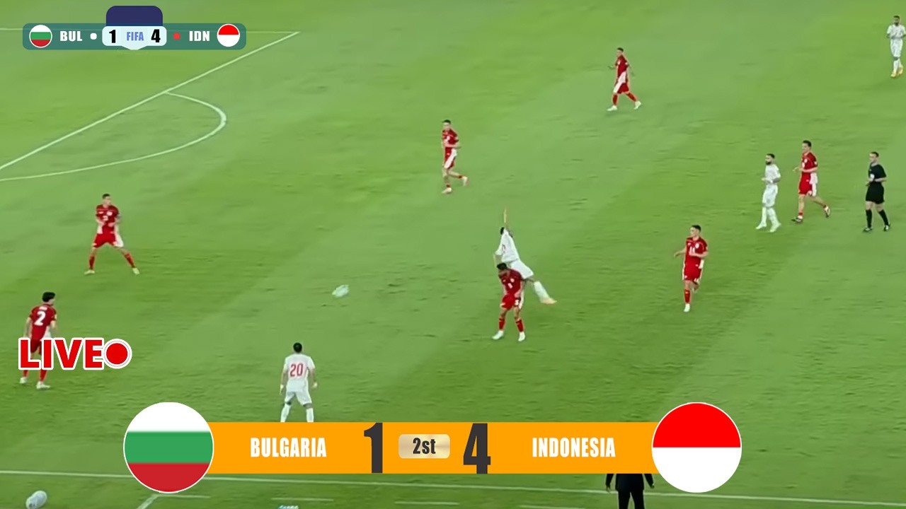 🔴LIVE LANGSUNG ▪ INDONESIA VS BULGARIA ▪ FINAL FIFA SERIES 2026