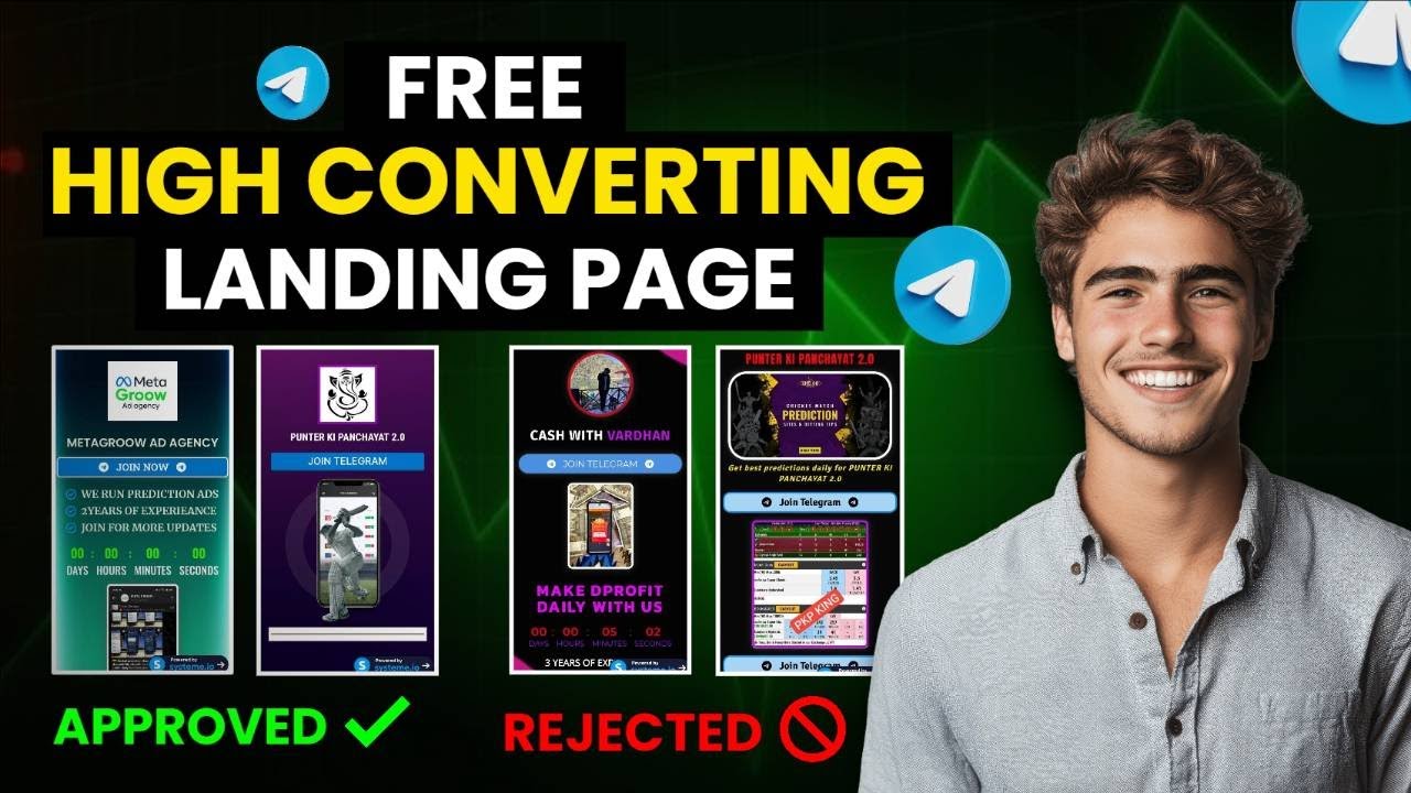 Free landing page kese banaye | landing page banaye | How to make landing page