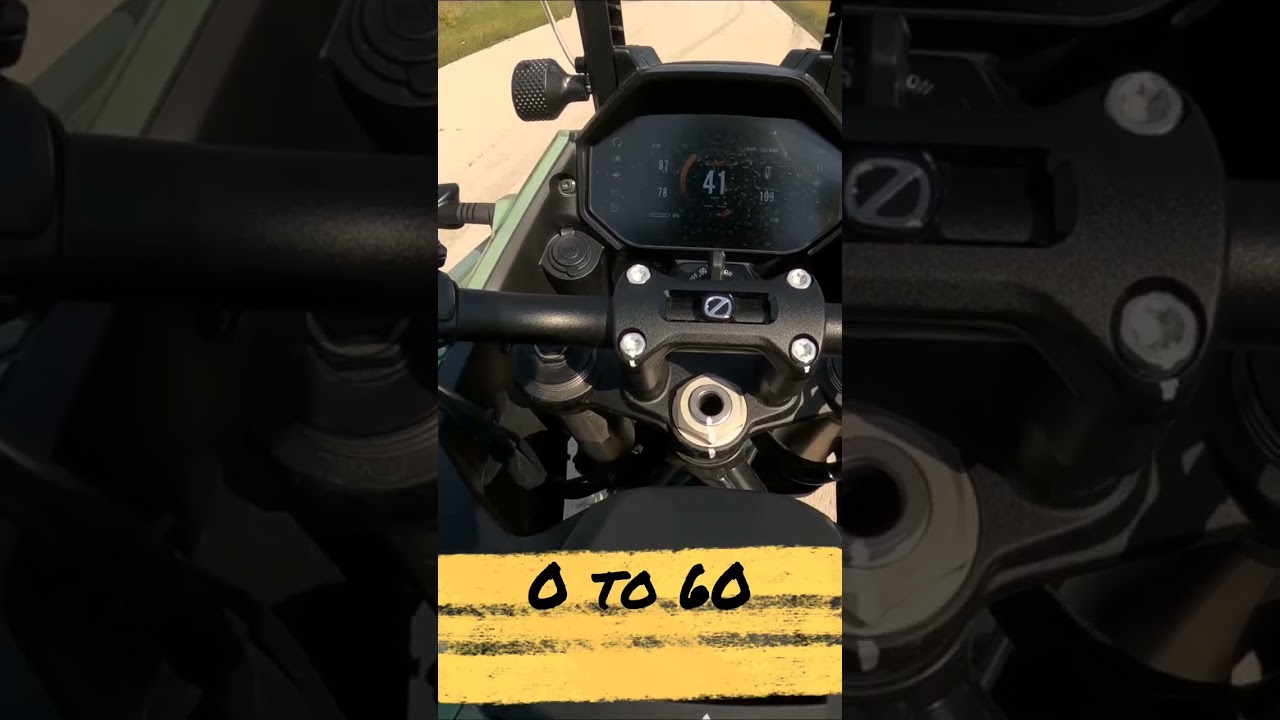 0 to 60 | 2023 Zero DSR/X #0to60 #speed #acceleration