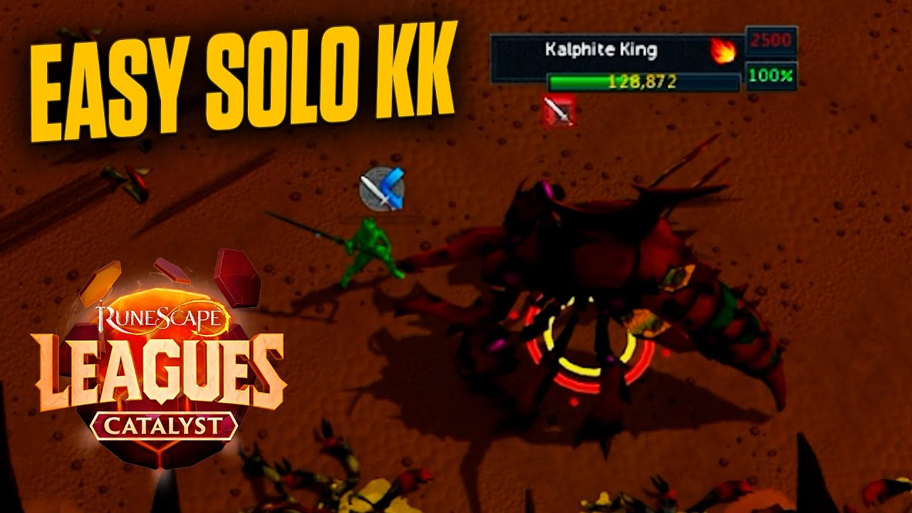 Beginner’s Guide: Solo Kalphite King in RS3 Leagues (Low Gear, Easy Kills)