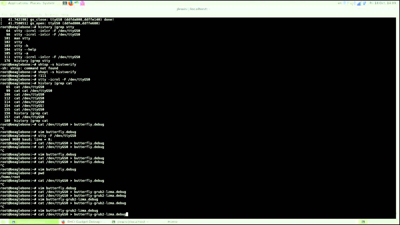 coreboot EHCI debug gadget demo part 2