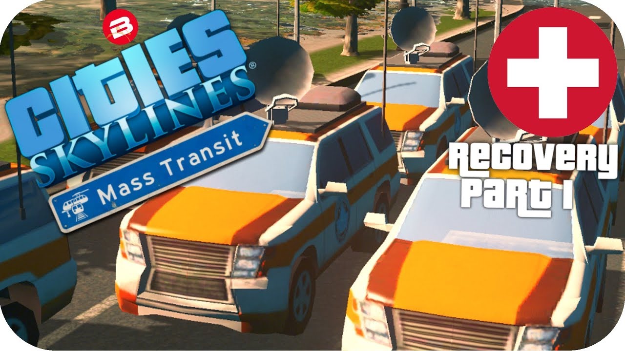 Игровой процесс Cities Skylines: АВАРИЙНОЕ ВОССТАНОВЛЕНИЕ СИПАТЕИ Cities: Skylines Моды MASS TRANSIT DLC S2 #1