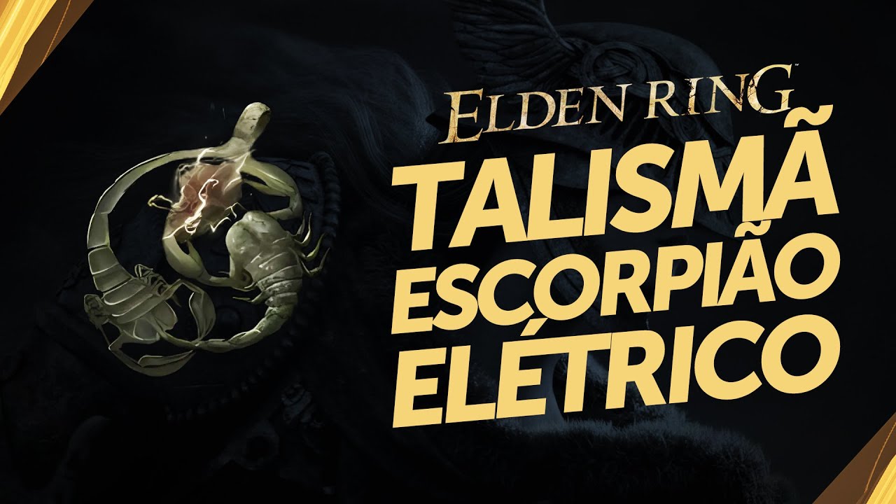 Talism&atilde; de Escorpi&atilde;o El&eacute;trico - Elden Ring