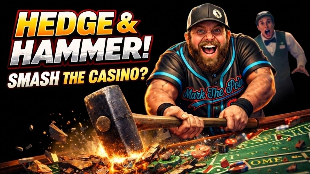Hedge & Hammer Craps Strategy | Aggressive Craps System for Big Wins