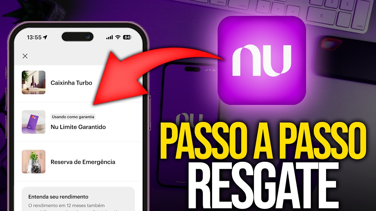COMO RESGATAR DINHEIRO DO NU LIMITE GARANTIDO NUBANK!