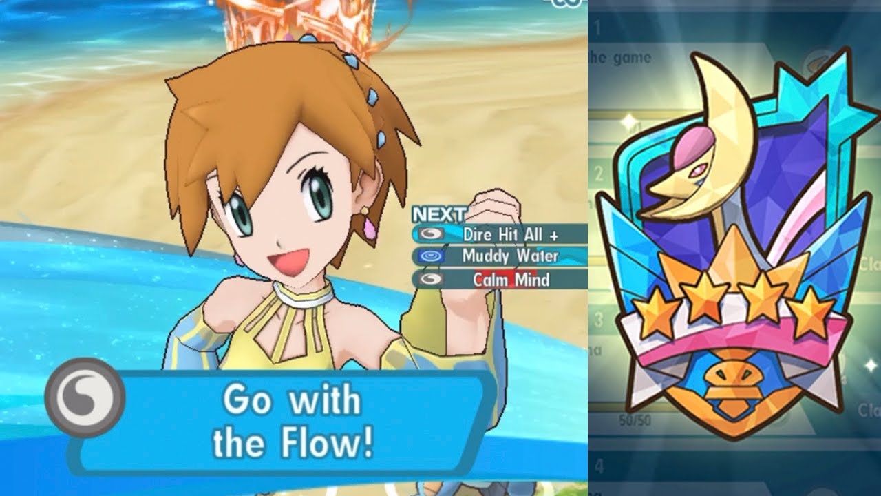 Cresselia Disrespects 6*EX SS Misty & Vaporeon's All-Out Offense Policy | Pok&eacute;mon Masters EX