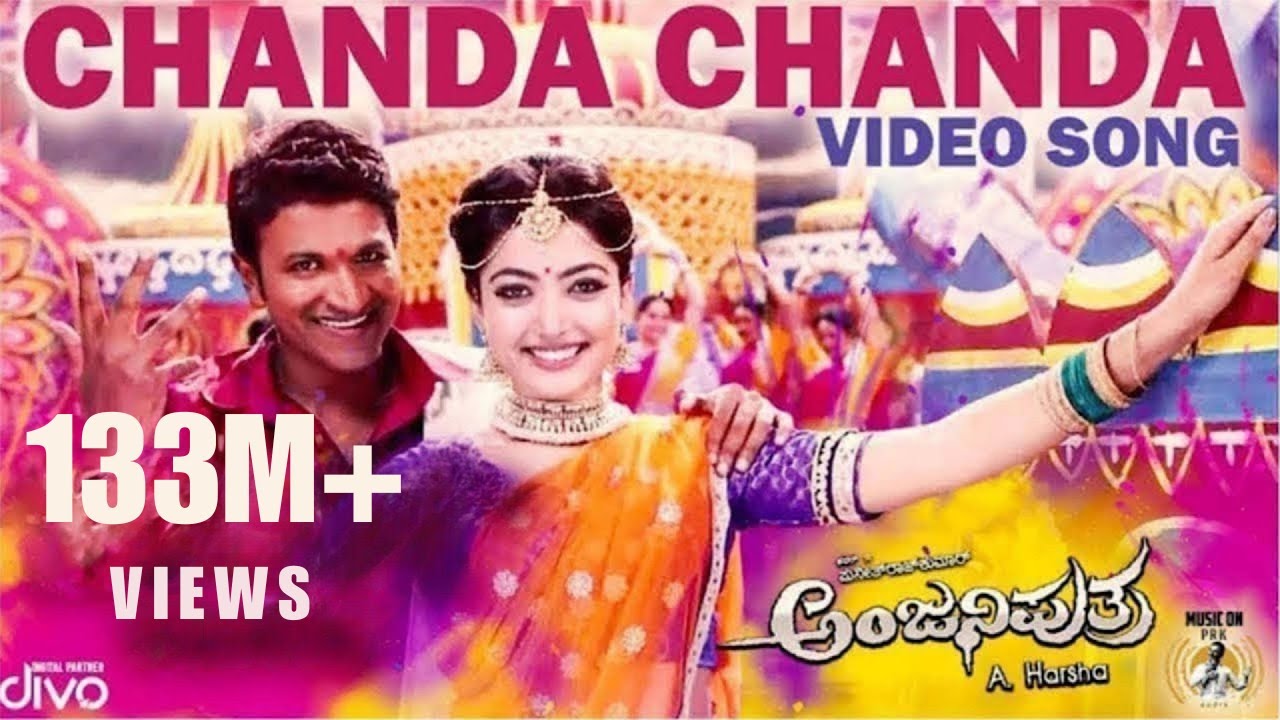 Anjaniputhraa - Chanda Chanda (Video Song) | Puneeth Rajkumar, Rashmika Mandanna | Ravi Basrur