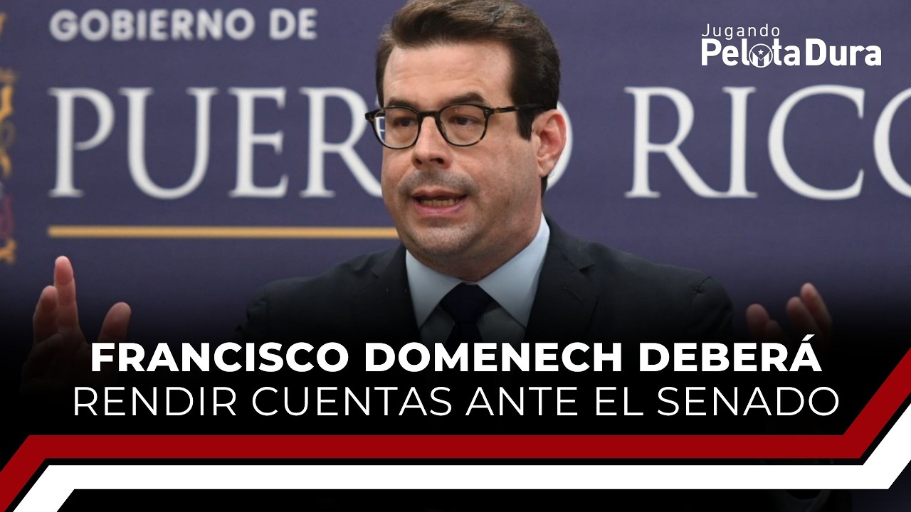 Francisco Domenech deberá rendir cuentas ante el Senado
