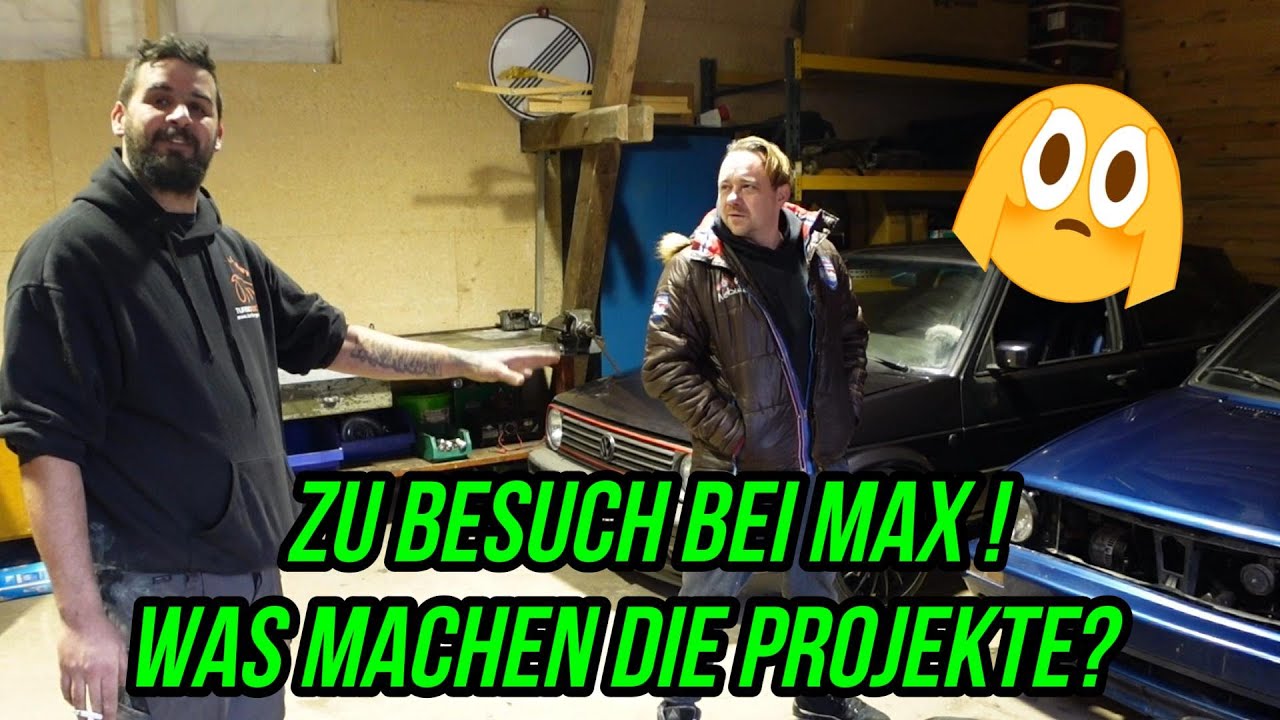 Turbo-Gockel - Zu Besuch bei MAX - in seiner Werkstatt