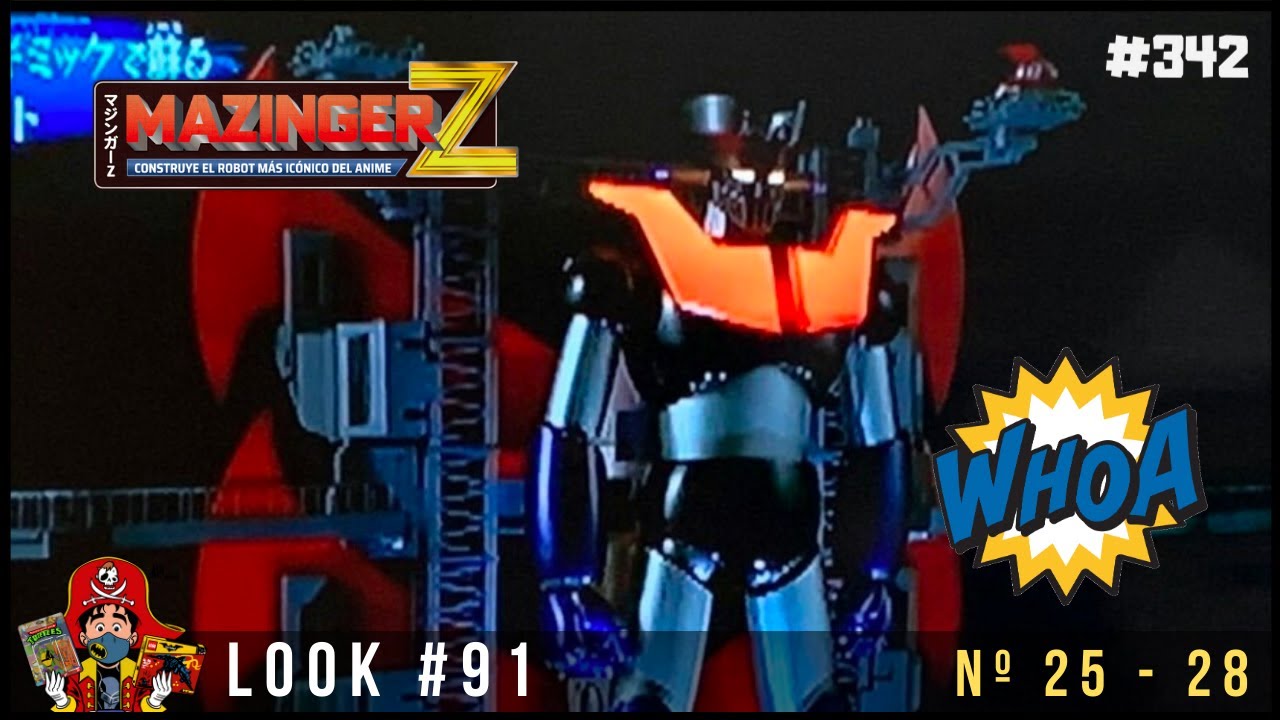 &iexcl;El MAZINGER Z de 75cm viene con un PAN DEBAJO DEL BRAZO!!!!!