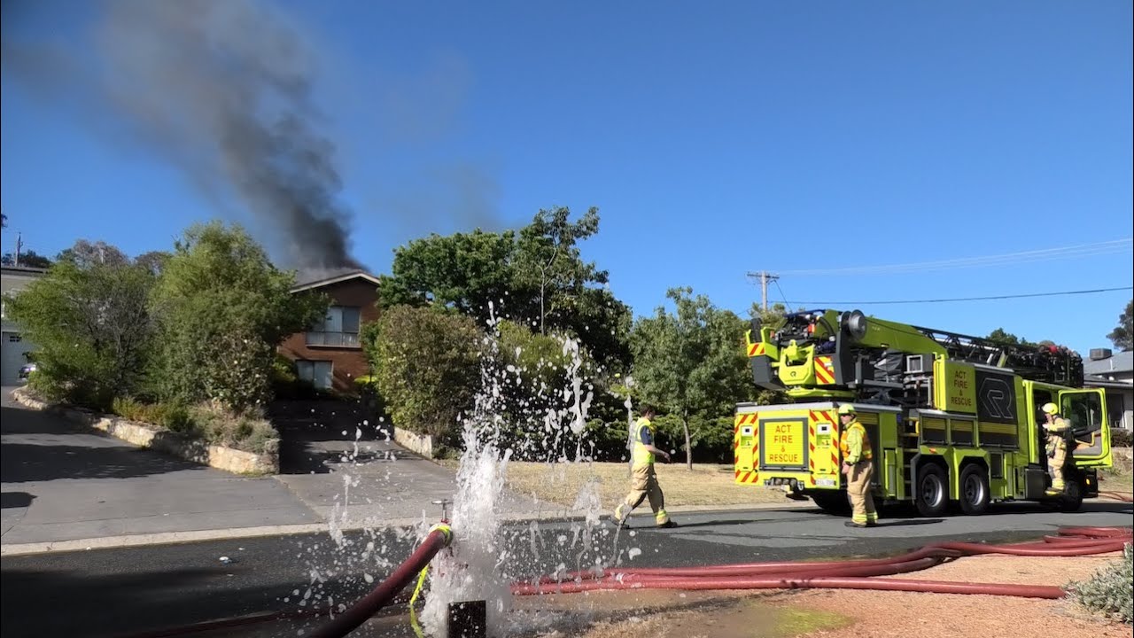 *Suspected Grow House* Structure Fire at Chapman Canberra - 18 Nov 2023