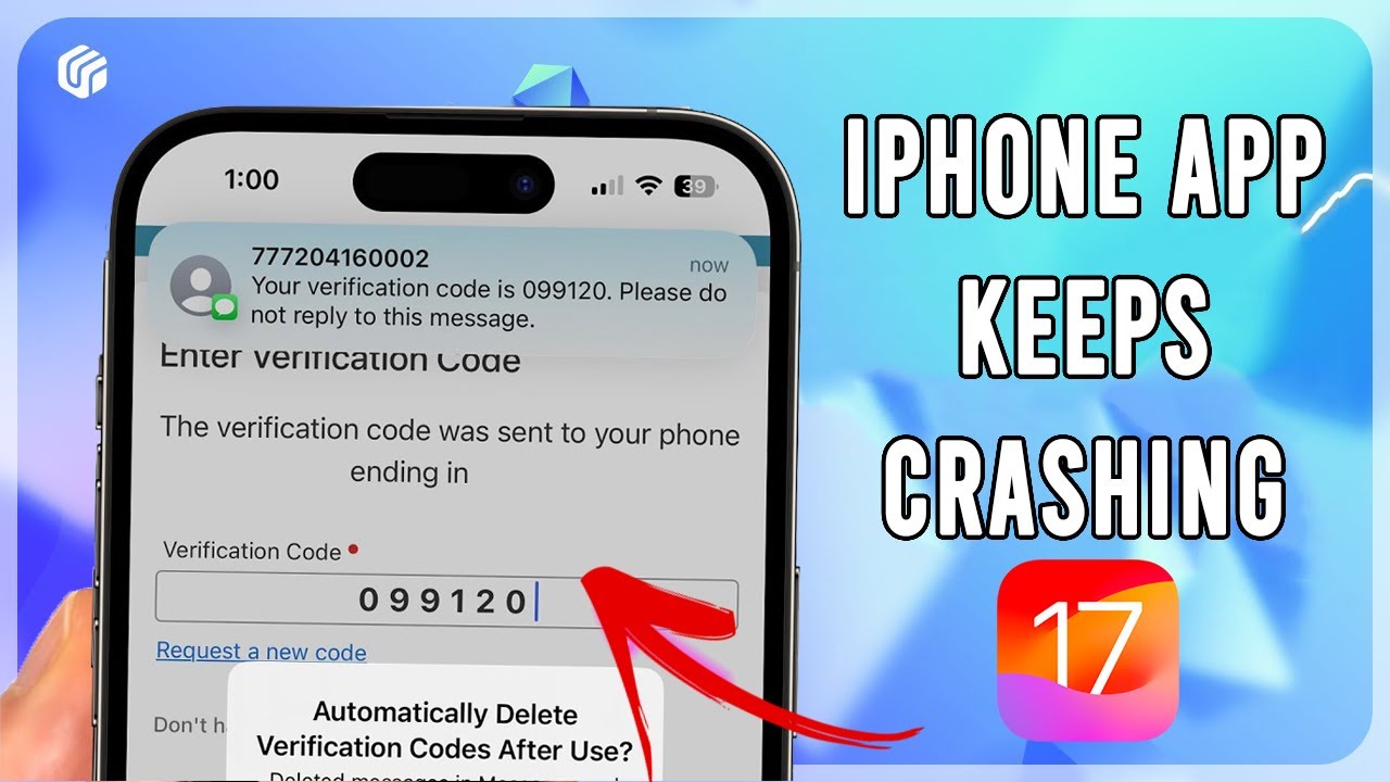 iPhone App Keeps Crashing after iOS 17 Update | Fix it in Seconds