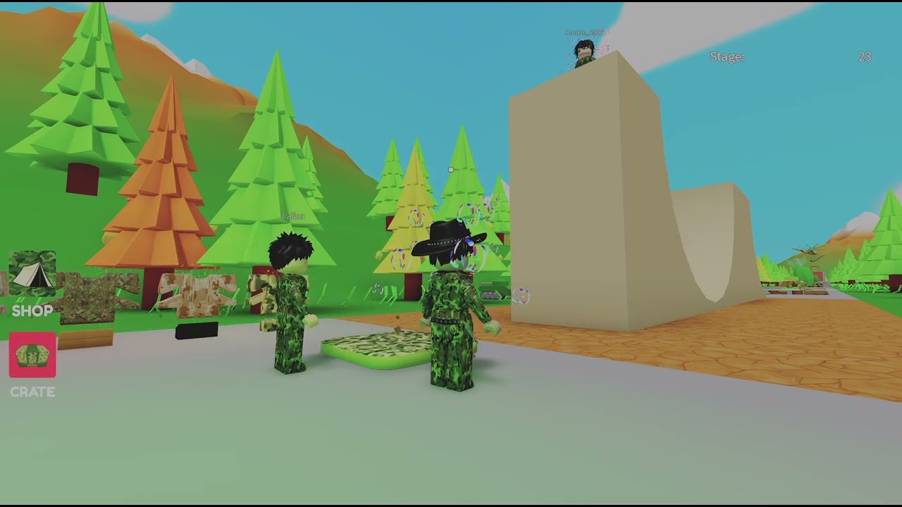 Escape military training obby