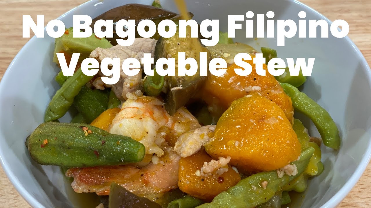 How to Make Filipino Vegetable Stew