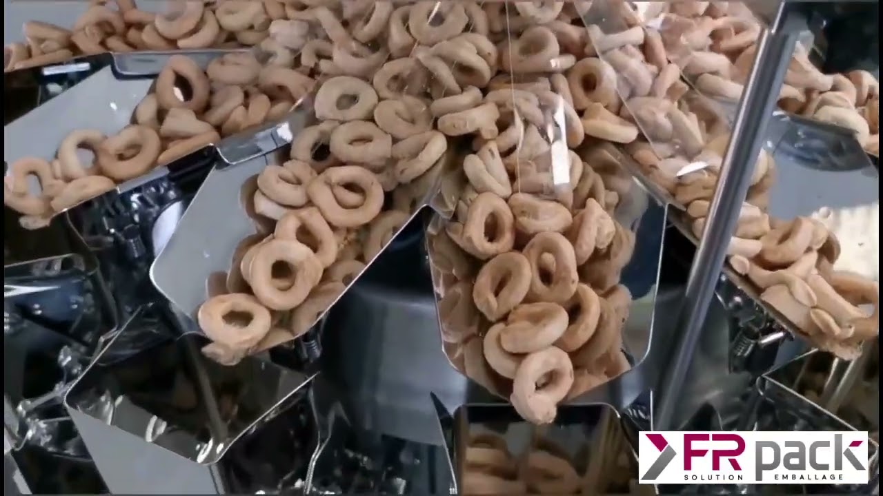 ensacheuse verticale haute cadence automatique conditionnement de biscuits - machines d'emballage