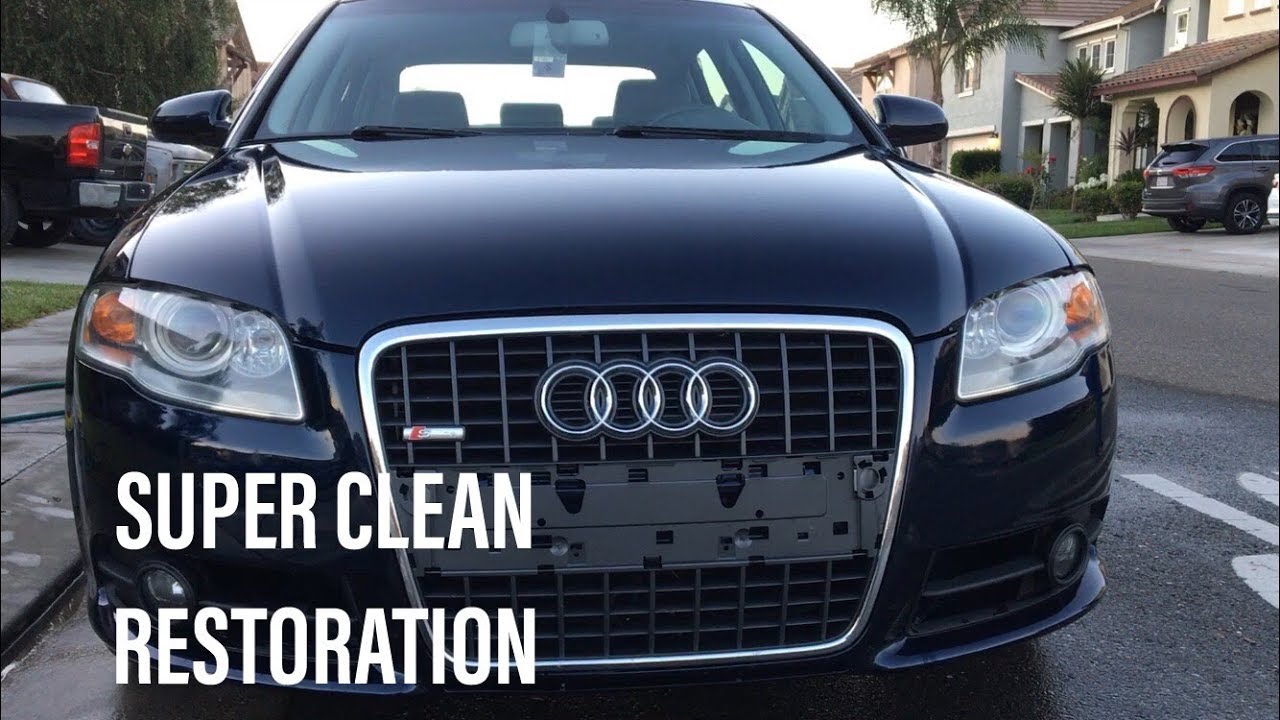 2008 Audi A4 2.0 S-Line Restoration Project