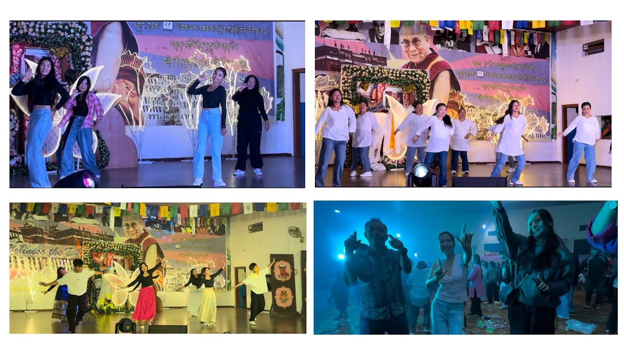 Hindi Remixed Dance By Camps On RTWA Trungkar Show & Disco Dance By Public #mundgod #tibetanvlogger