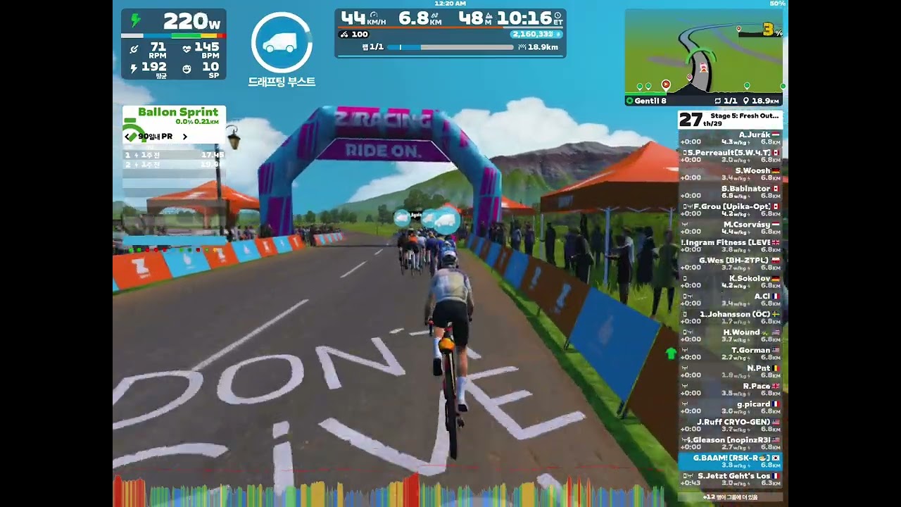 [260101] Zwift - Race: Stage 5: Fresh Outta '25: Gentil 8 (A) ZRS 570-725