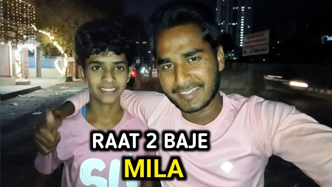 Meet My Subscriber At Night 2 AM 😍