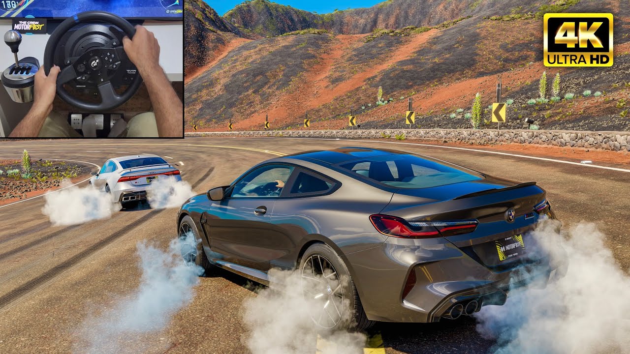 BMW M8 Competition & Audi RS7 Sportback | The Crew Motorfest | Thrustmaster T300RS gameplay