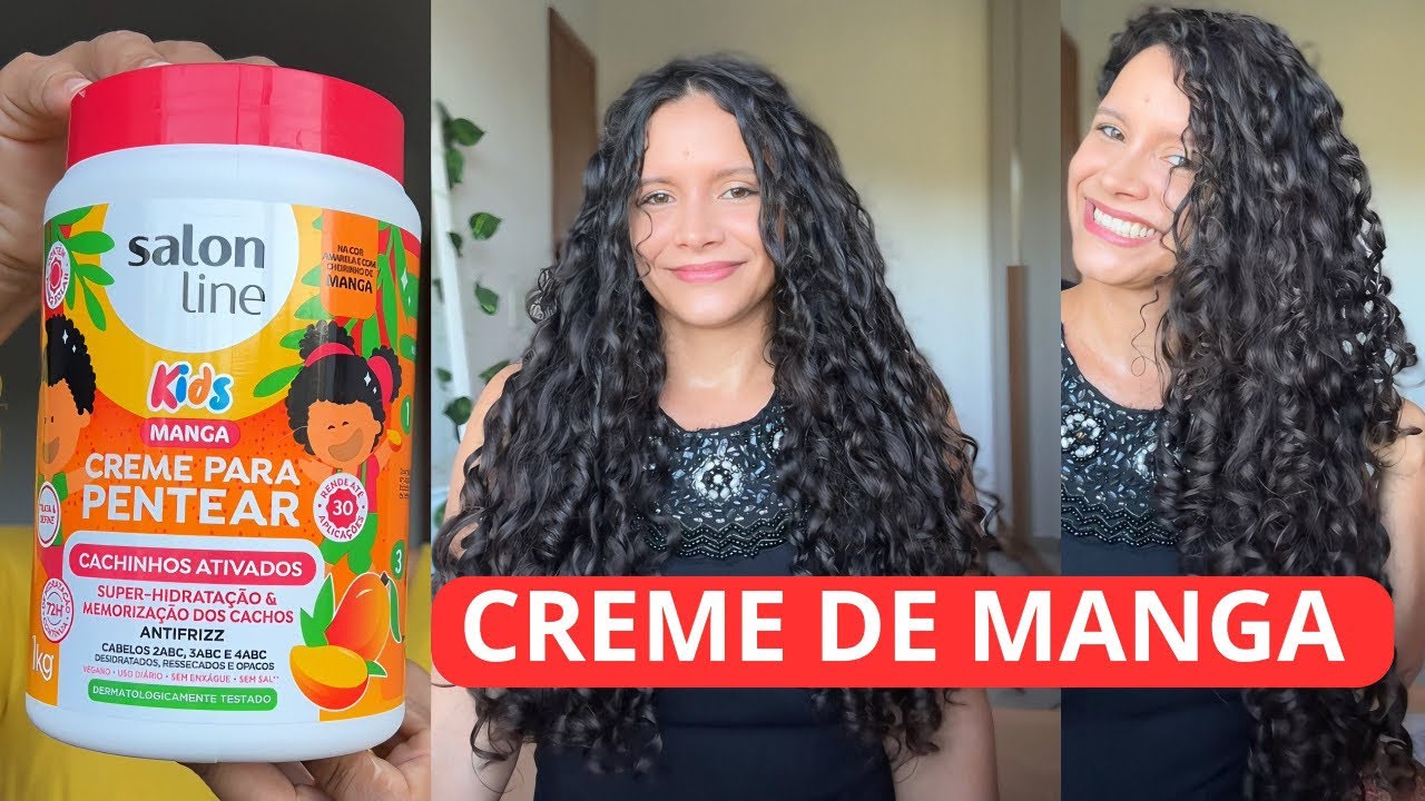 CREME DE MANGA CACHINHOS ATIVADOS SALON LINE
