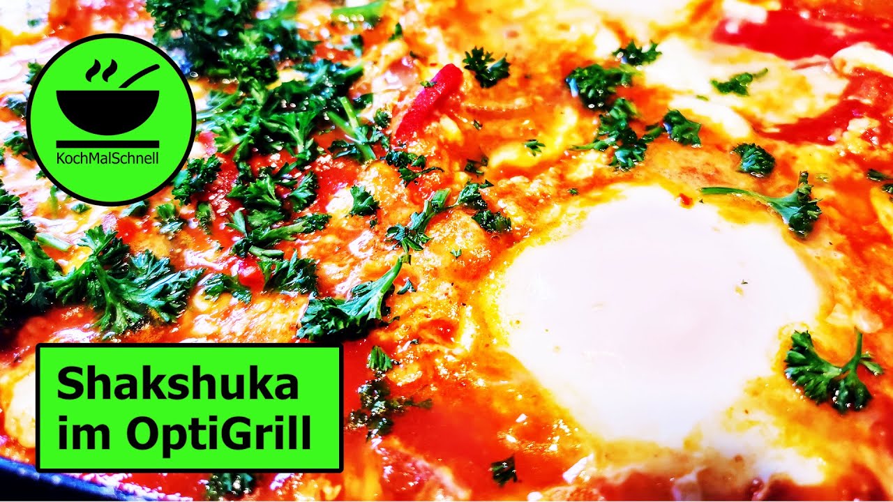 Leckeres Frühstücksrezept - Shakshuka 🍅 🍳im OptiGrill von KochMalSchnell