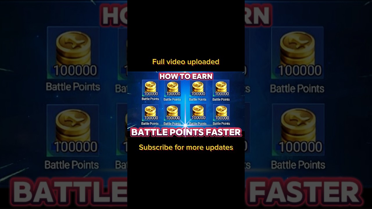 How to earn Battle Points Faster in Mobile Legends For Free ? #mobilelegends #mlbb #battlepoints