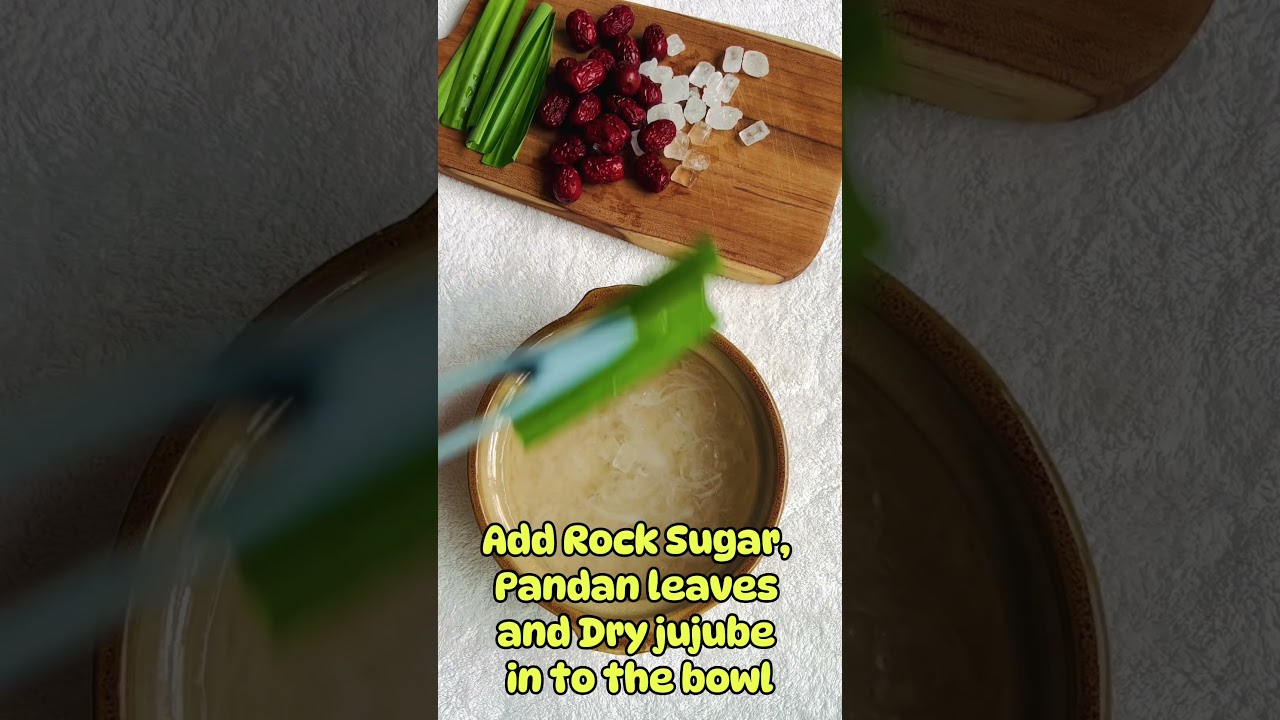 How to prepare Bird nest soup #birdnest #souprecipe #nutrition