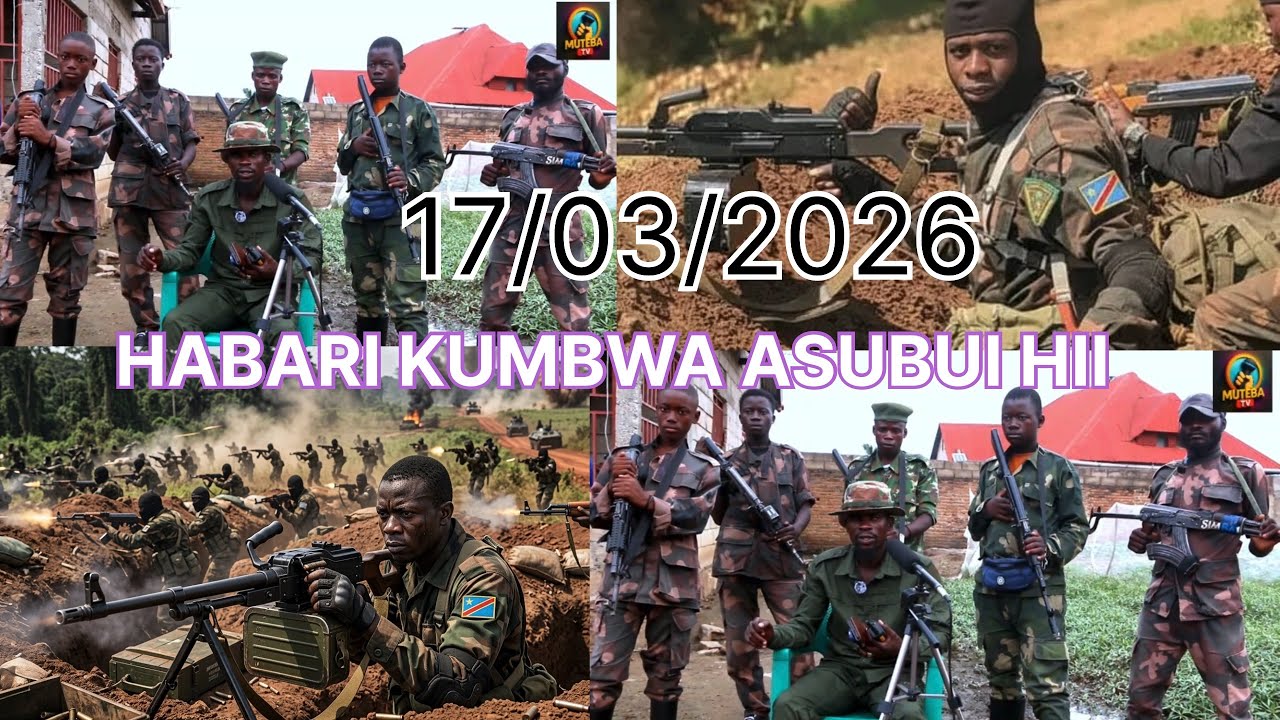 17/03/2026 HABARI KUMBWA KUTOKA KWENYE UWANJA WAVITA WAZALENDO WAMEFUNGA BARABARA YA BUKAVU UVIRA 