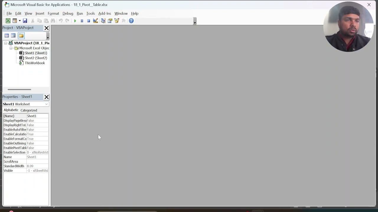 Excel Tutorial Auto Refresh Pivot Table in Excel  Example   2