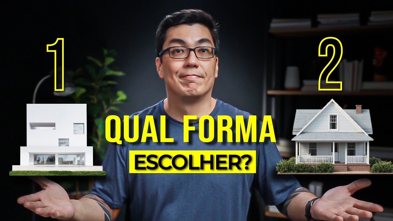 LIVE 281 -  Como escolher a FORMA de um Projeto de Arquitetura