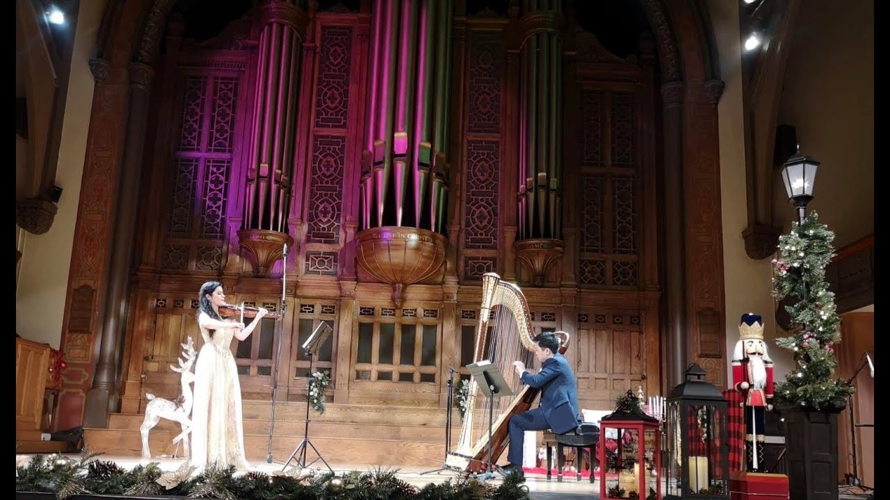 Oleksandra Fedyshyn & Andrew Chan - Jules Massenet  Meditation from Thais for Violin and Harp