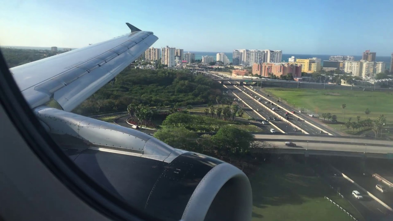 [4K] Volaris Airbus A320-200 landing to San Juan