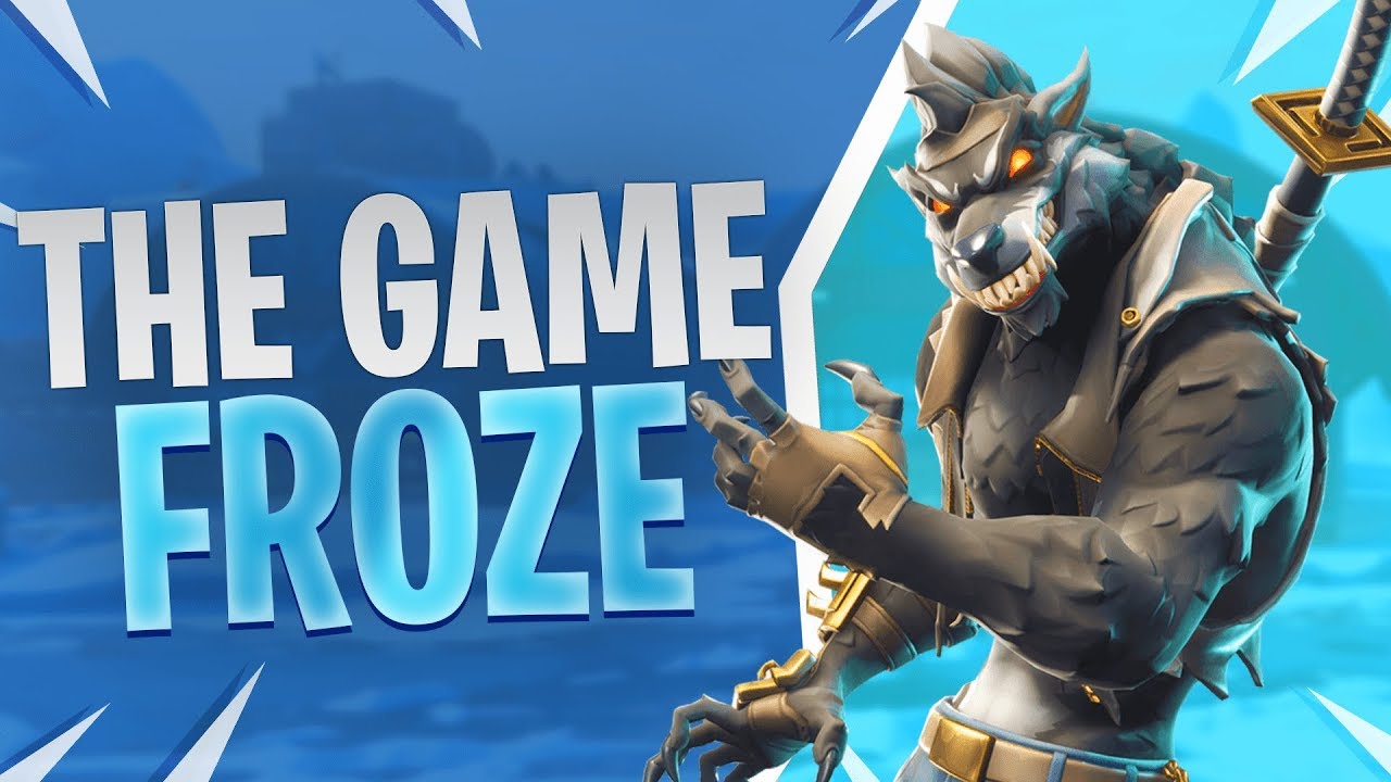 The Game Froze 10 KILLS - Fortnite Dire Skin Gameplay