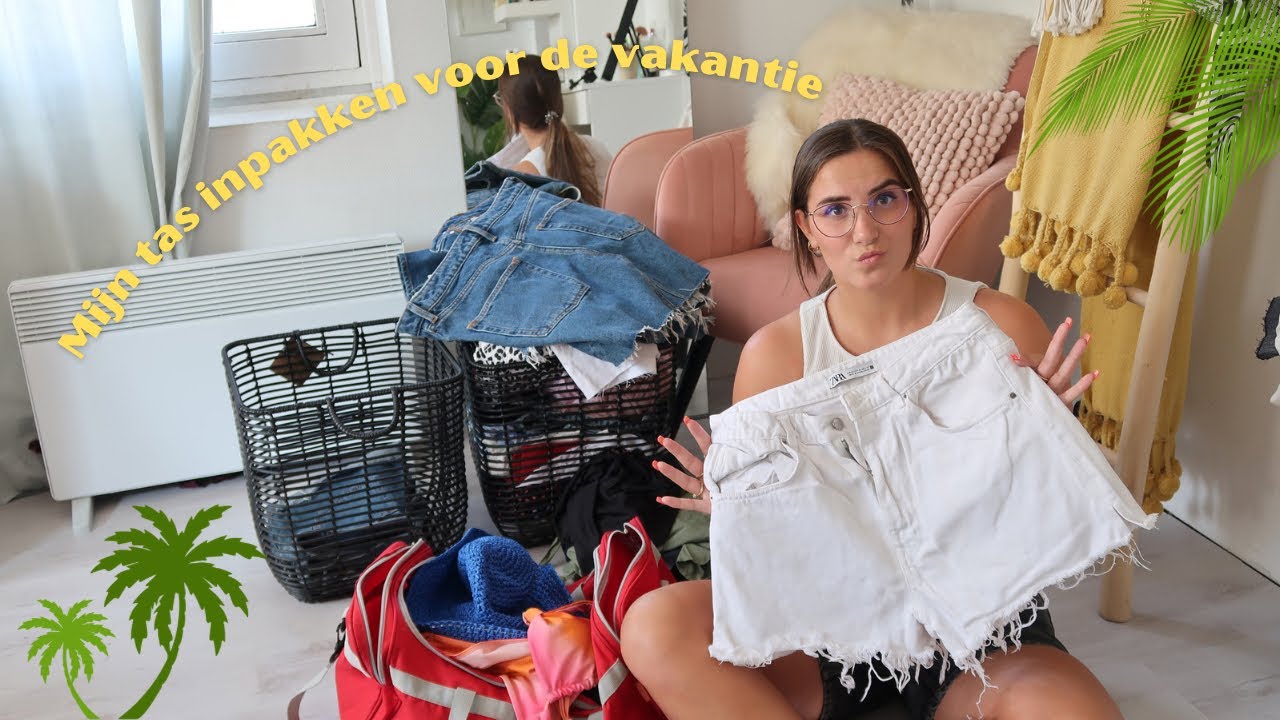 Ik pak mijn thuis voor Zuid-Frankrijk 🎒| DOMINIQUE VAN BEEK