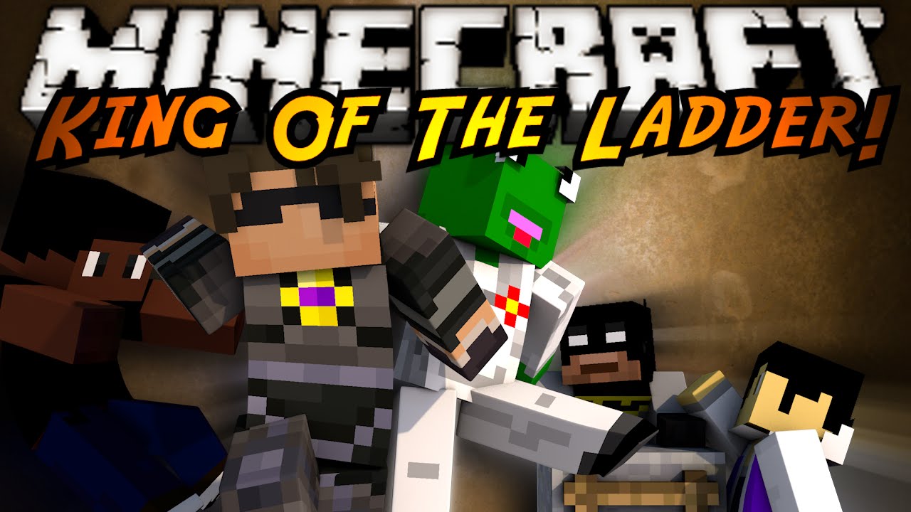 Minecraft Mini-Game : ULTIMATE KING OF THE LADDER!
