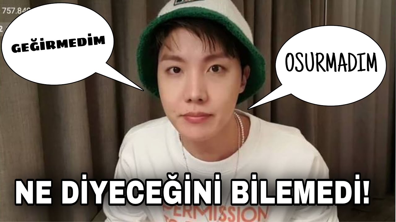 Jhope Osurmadım, Geğirmedim diye ne diyeceğini bilemedi.