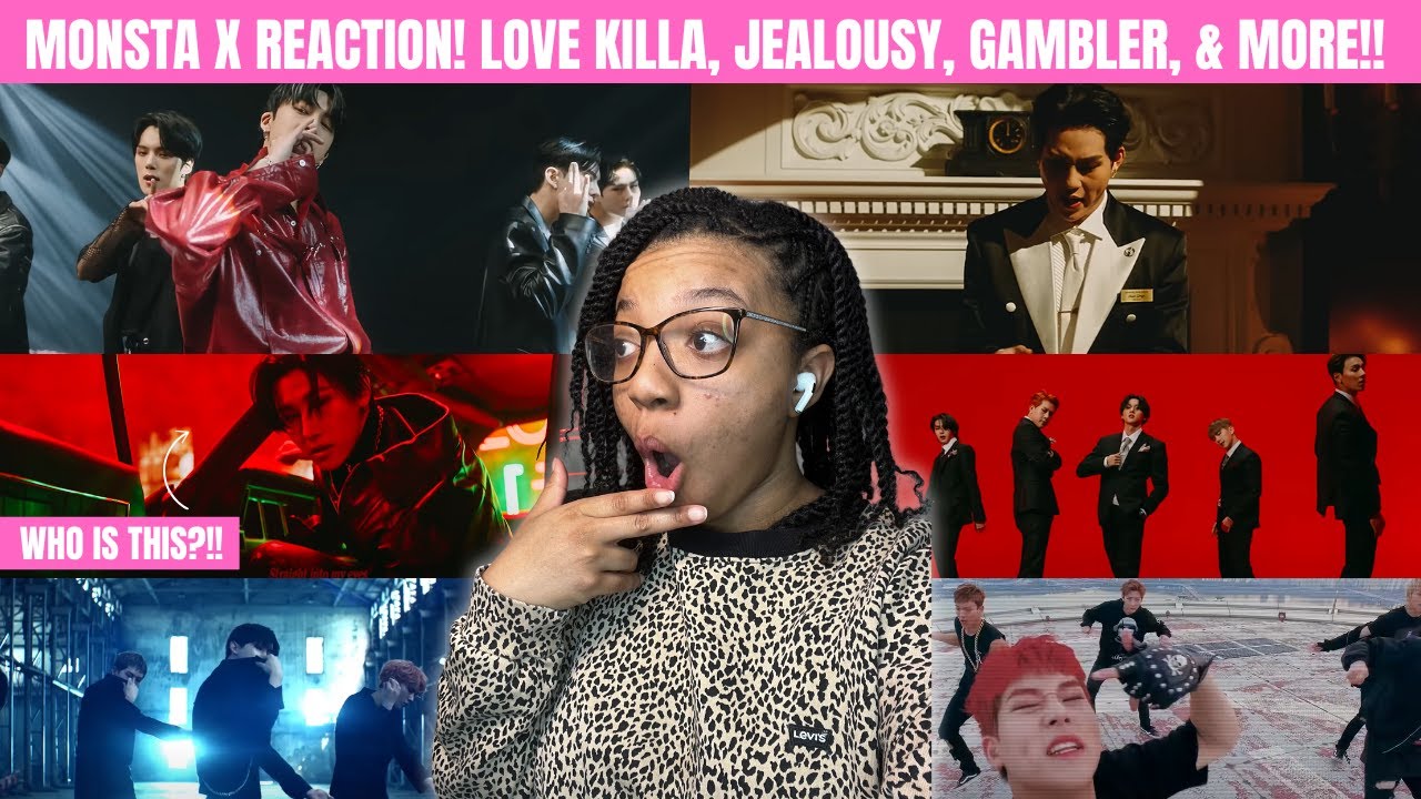 MONSTA X LOVE KILLA, GAMBLER, JEALOUSY, FANTASIA, & HERO REACTION!!! I OFFICIALLY LOVE THIS GROUP!