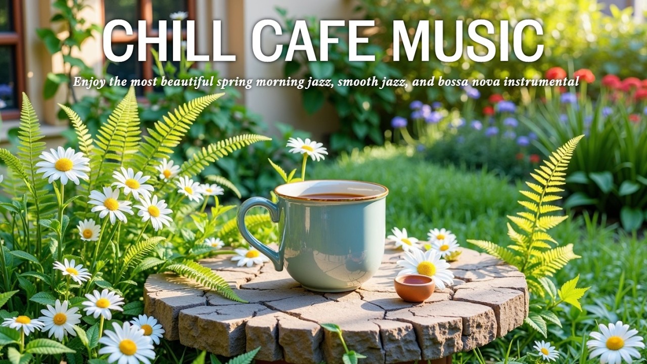 Spring Morning Jazz Cafe Vibes ~ Smooth Jazz & Bossa Nova Instrumental Chill