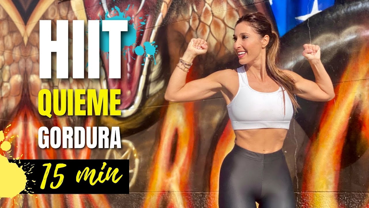 Queime Gordura em apenas 15 Minutos | Cardio Hiit