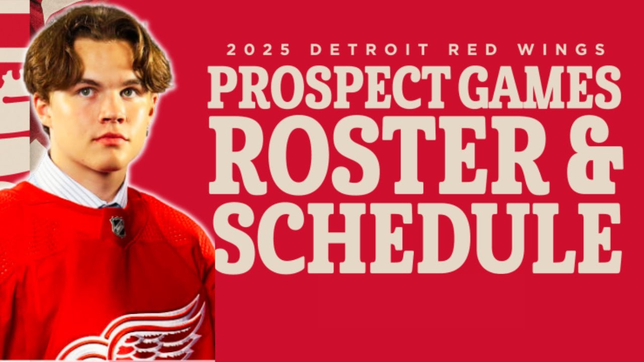 Every Detroit Red Wings Prospect at the 2025 Showcase(Full Roster Breakdown)